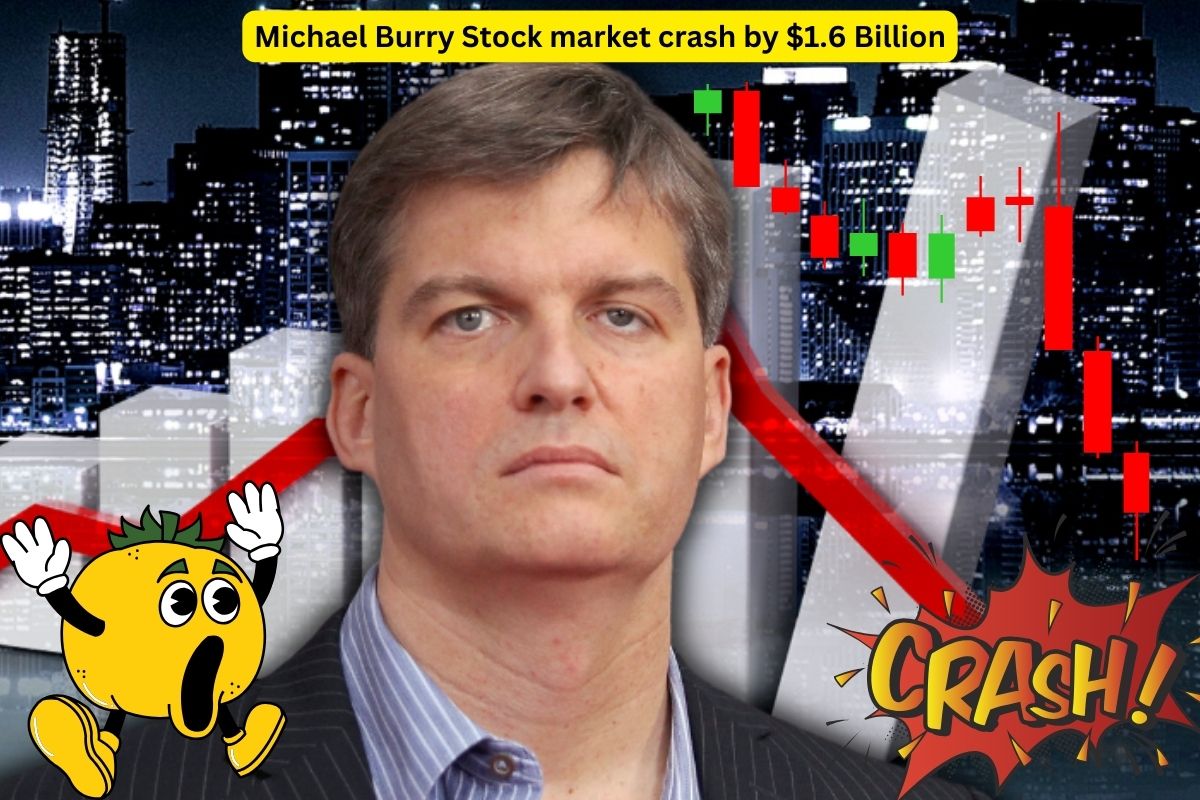 Michael Burry Stock market crash by $1.6 Billion