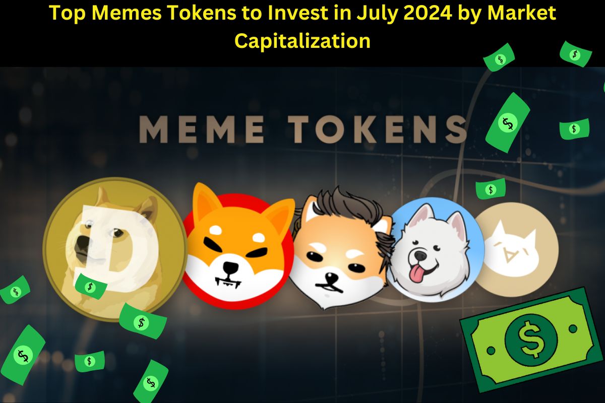 Top Memes Tokens to Invest in July 2024 by Market Capitalization