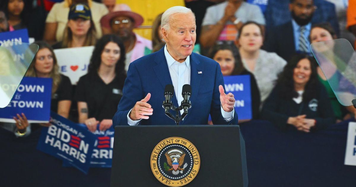 Biden Attacks Conservative Project 2025 At Detroit Campaign Rally