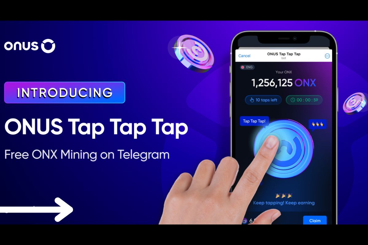 ONUS TAP TAP : Best TG mining App In 2024