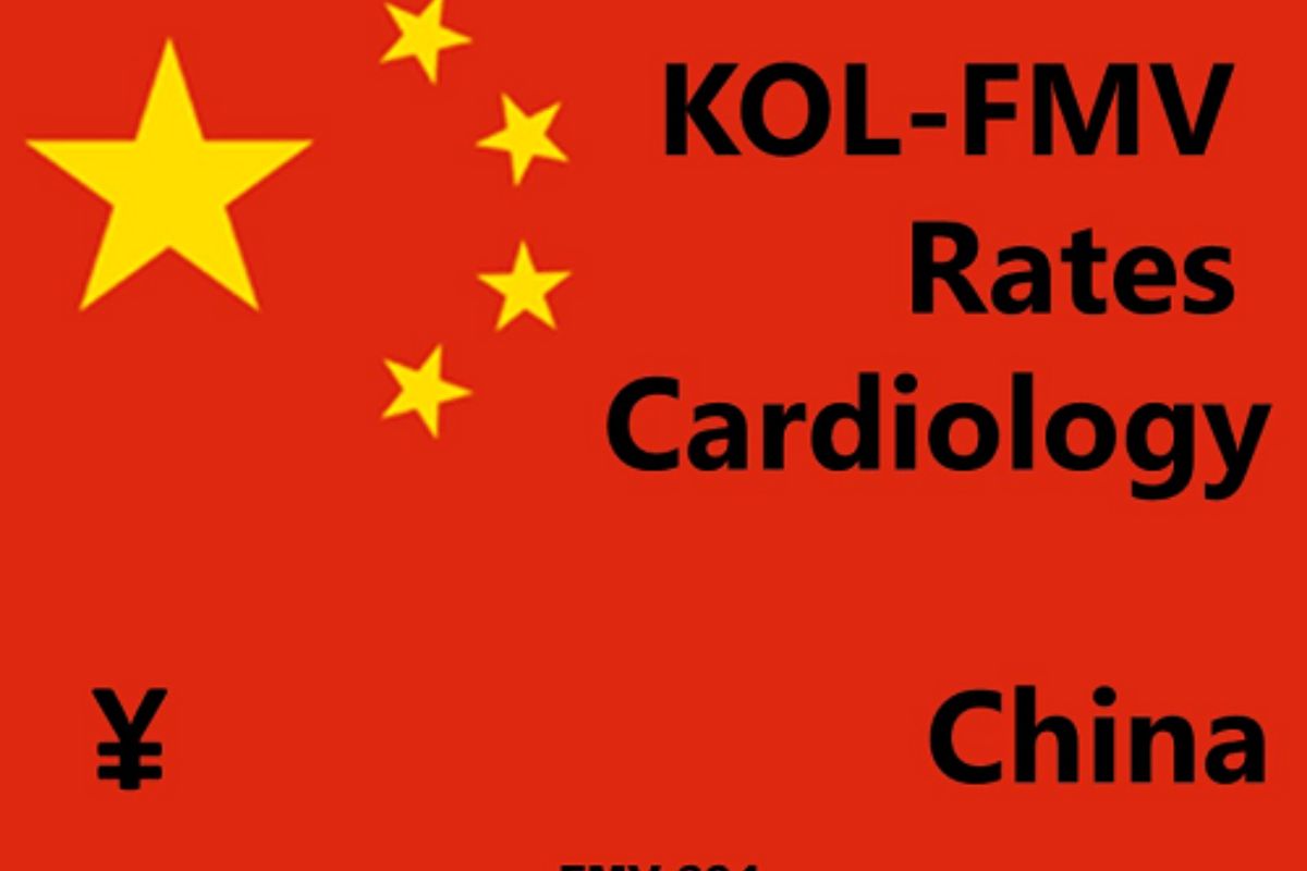 China Cardiology KOLs Fair-Market Value Compensation Rates Report