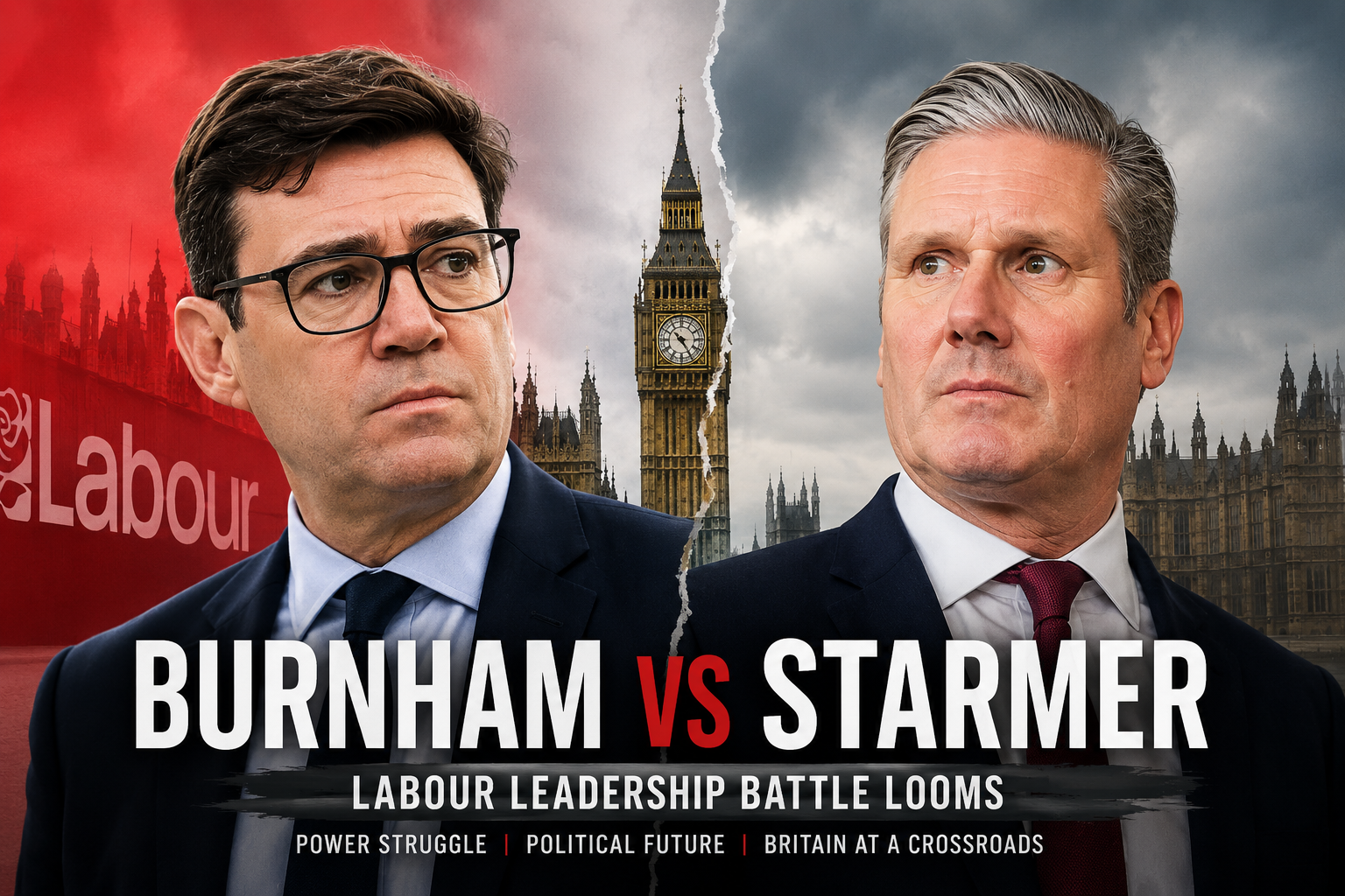 Andy Burnham's Victory Sparks Leadership Challenge Threat to UK Prime Minister Keir Starmer