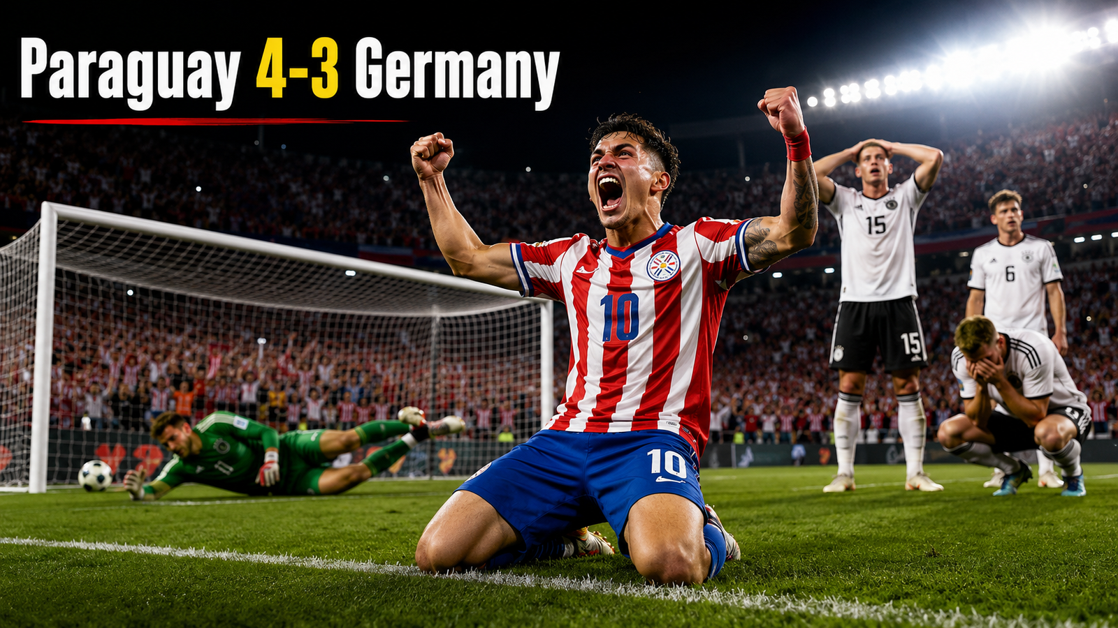 Germany vs Paraguay: José Canale Penalty Stuns Germany in Historic World Cup Shootout