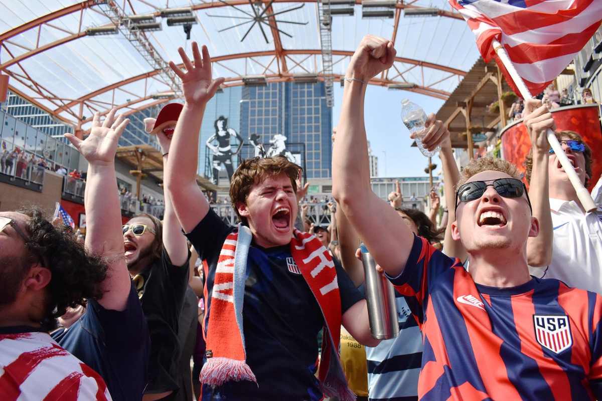 Fans from around the world create a vibrant atmosphere during the 2026 FIFA World Cup.