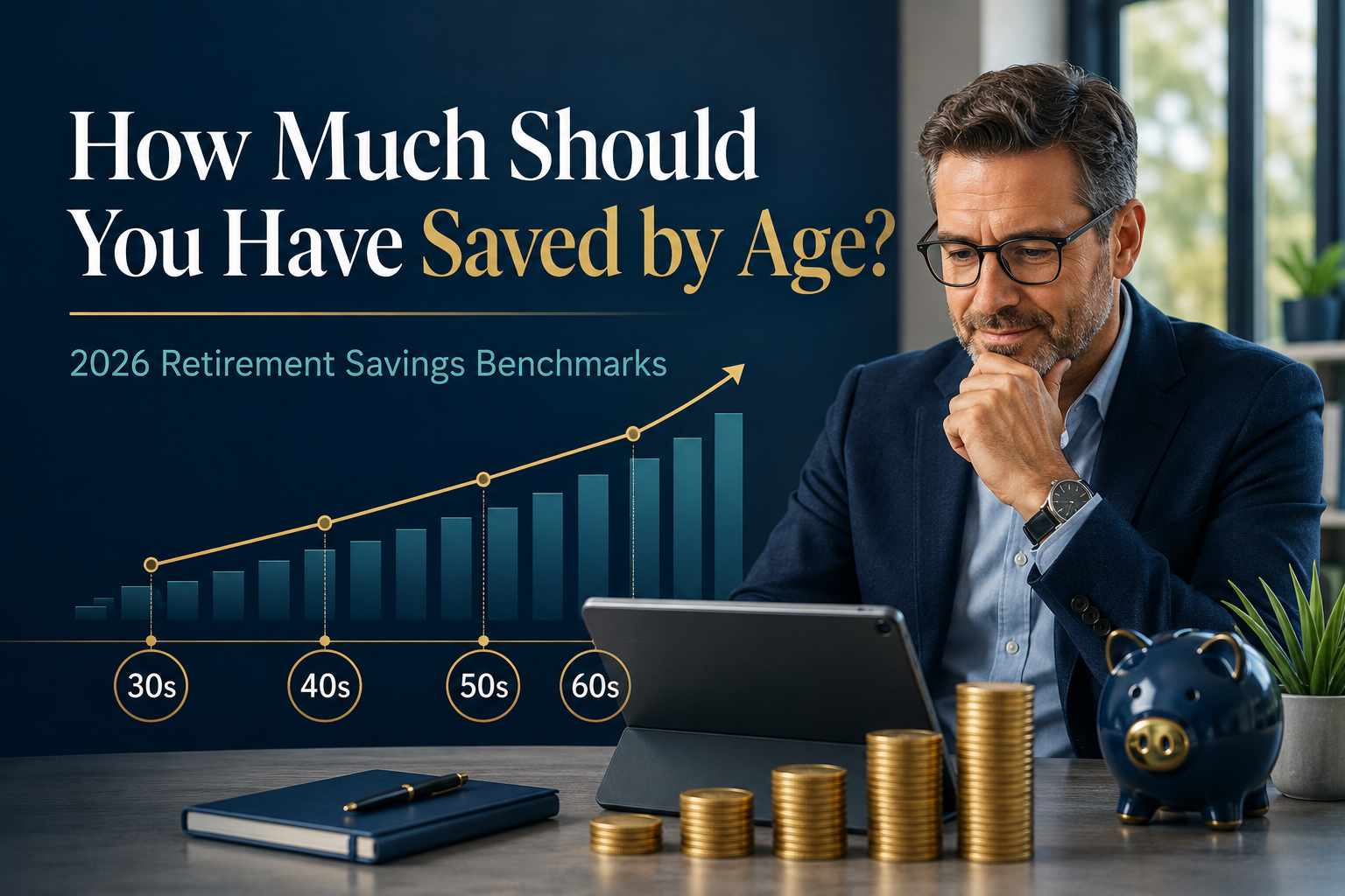 How Much Should You Have Saved by Age? 2026 Retirement Savings Benchmarks