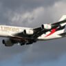 Emirates Airbus A380 aircraft