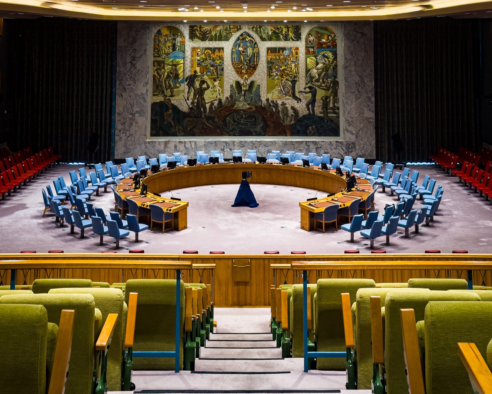 United Nations Security Council chamber