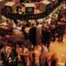 Traders on the floor of the New York Stock Exchange