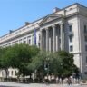 Robert F. Kennedy Department of Justice Building in Washington, D.C., headquarters of the agency Todd Blanche now leads as attorney general